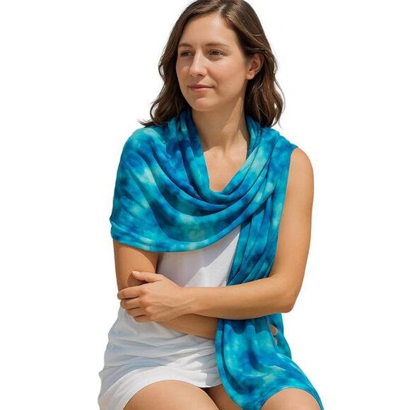 Cotton Modal Hijab Scarf - 72 x 28 inches - Picture 2 of 7